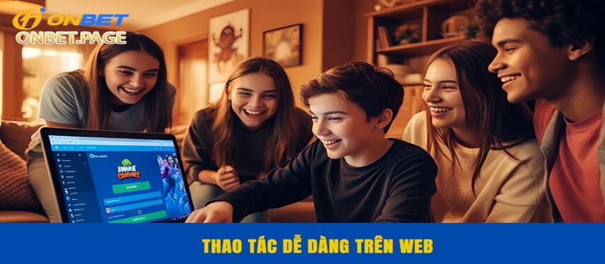 Đăng Nhập Thao tác dễ dàng trên web