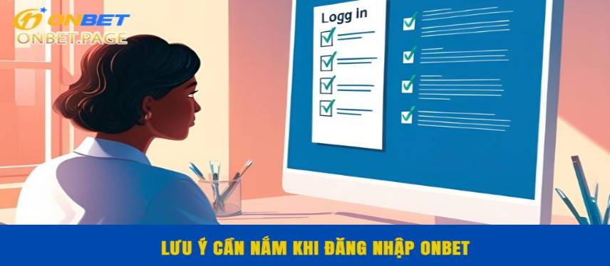Đăng Nhập Lưu ý cần nắm