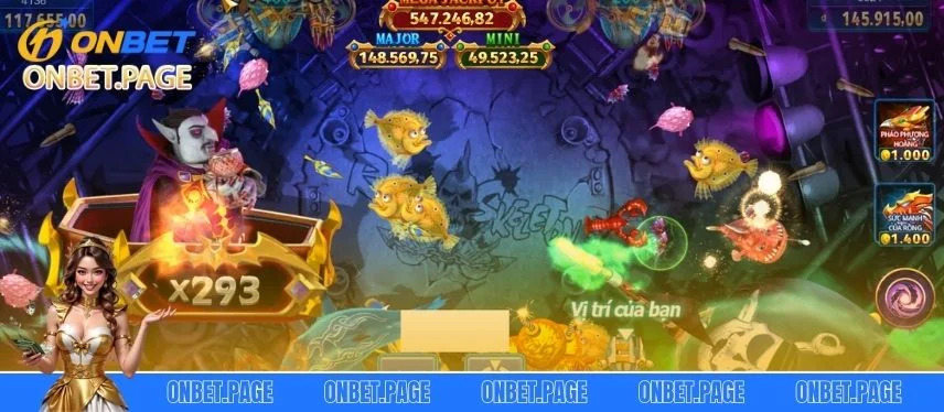 Bắn Cá King - Đồ Họa Đỉnh Cao, Thưởng Lớn Mỗi Ngày Các vật phẩm giúp hạ gục mục tiêu nhanh chóng